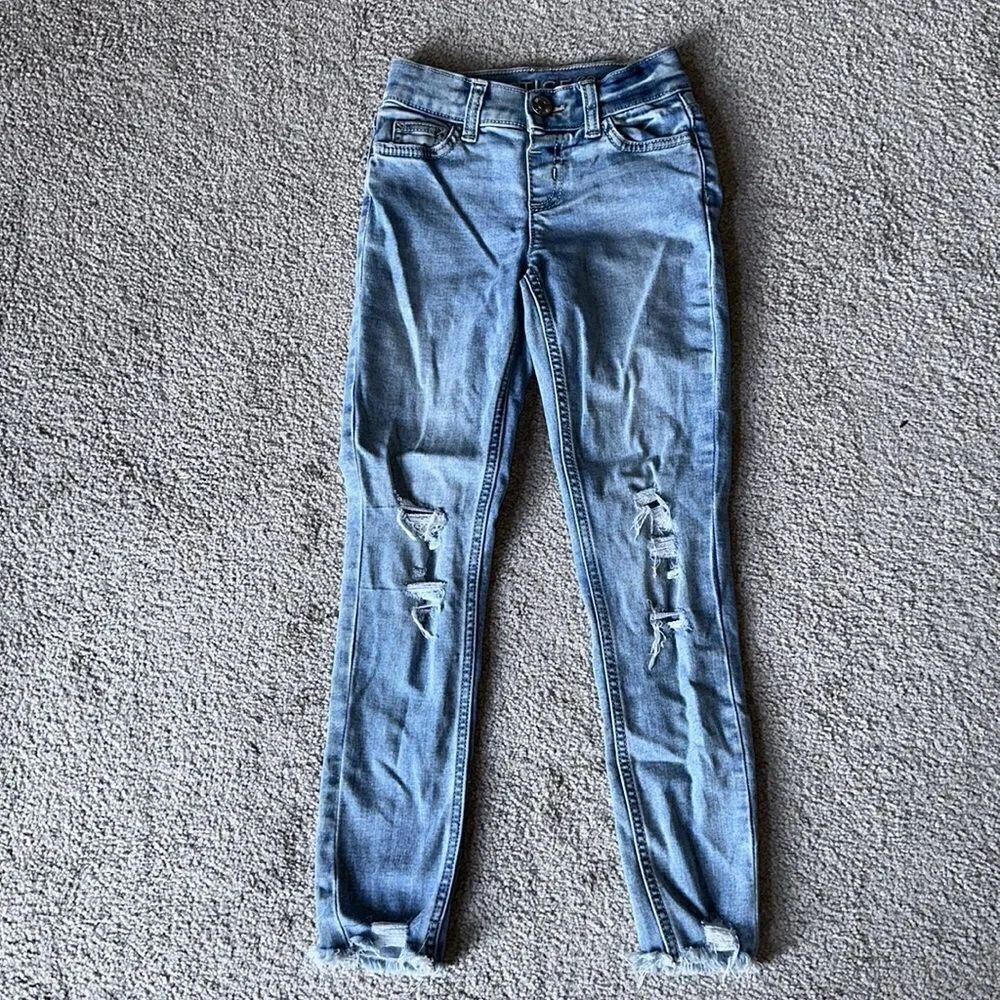 Justice Girls Distressed Jeans! - Picture 4 of 9